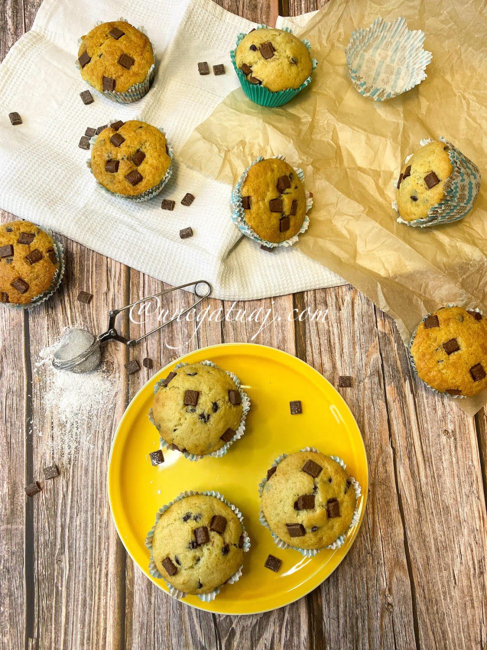 Mafins me copëza çokollate