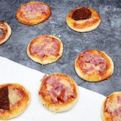 Pica të vogla me krem djathi