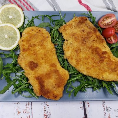 Fileto pule të skuqura me galetë