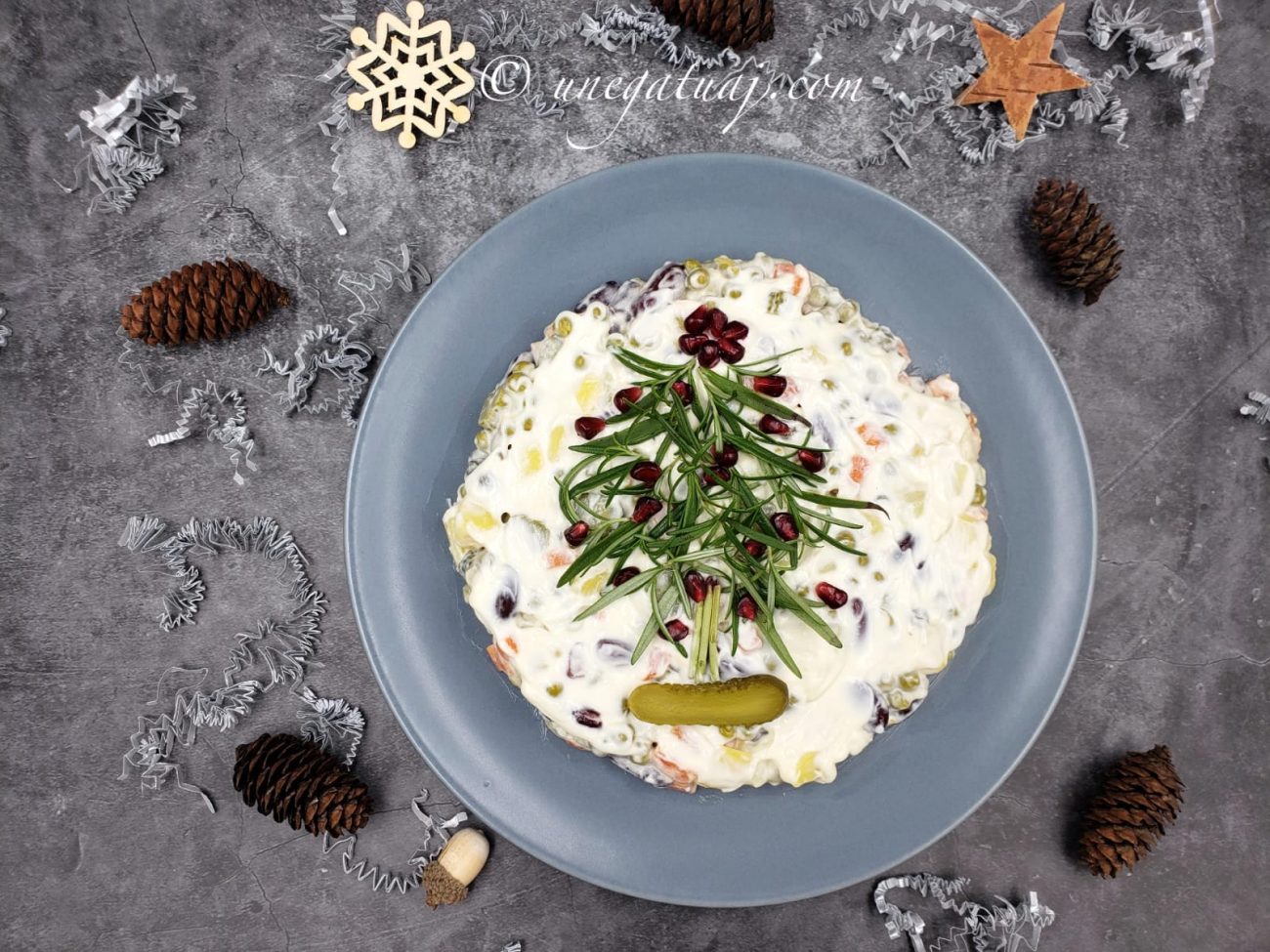 Sallata ruse: receta ideale për festa!