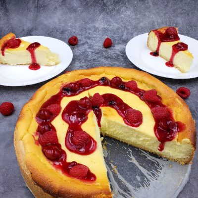 Käsekuchen (tortë gjermane me djathë)