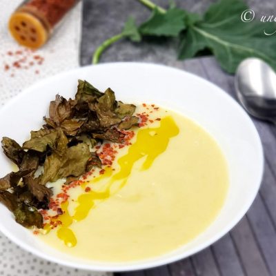 Supë krem me rrepë lakër (Kohlrabi) Supë krem me rrepë lakër (Kohlrabi)