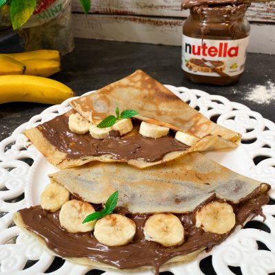 Krepa me banane dhe Nutella